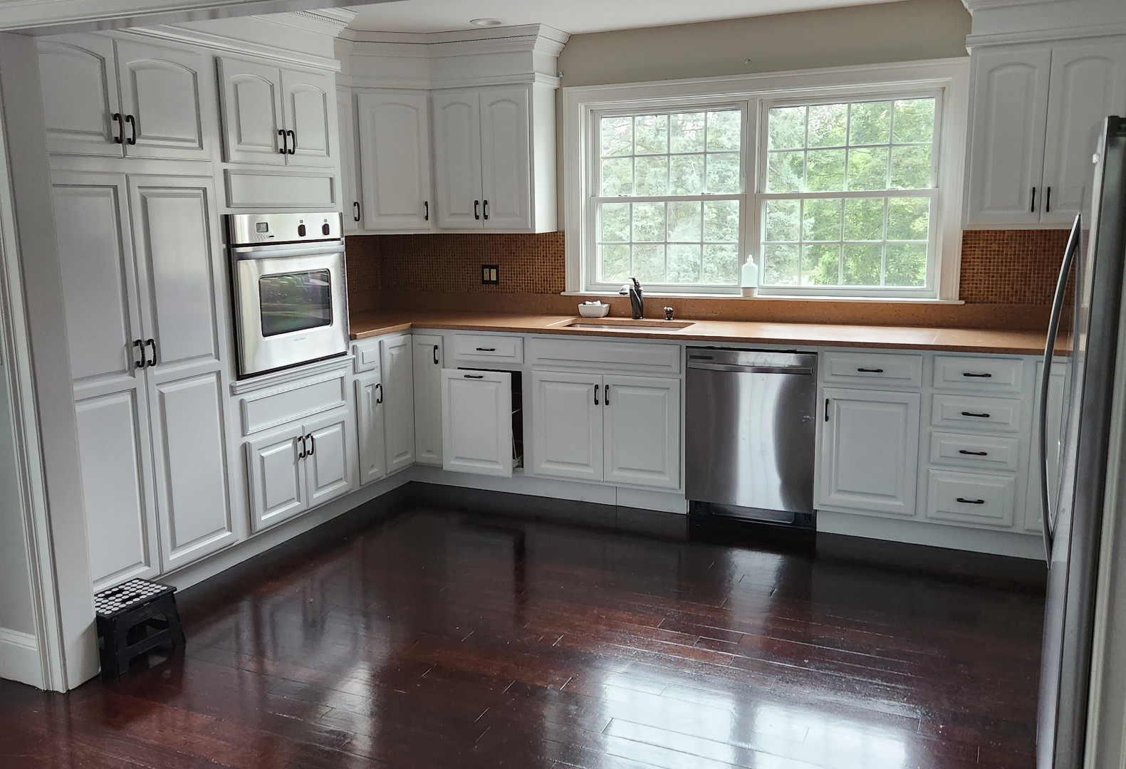 Second floor kitchen in North Andover.